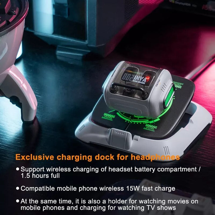 BowLift | Space Capsule Wireless Gaming Earbuds