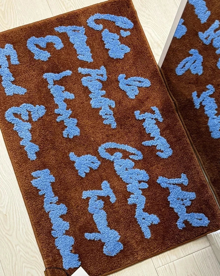 French Phrase Tuft Mat | Bowlift