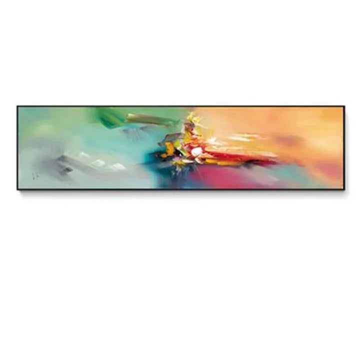 Modern Abstract Wide Format Wall Art Fine Art Canvas Prints Pictures For Living Room Above The Sofa Art For Bedroom Above The Bed | Bowlift