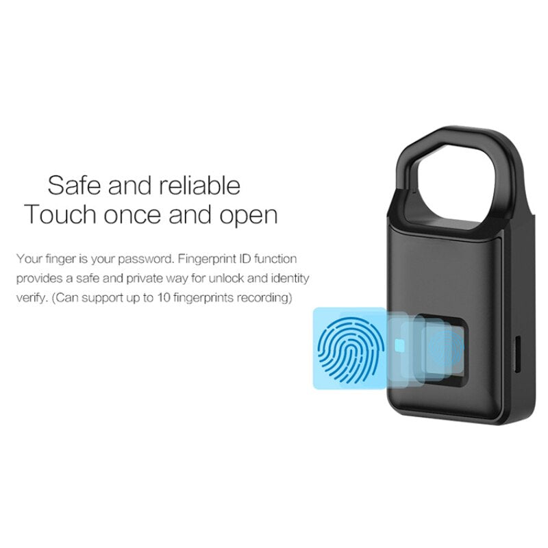 Touch Guard Smart Fingerprint Waterproof Secure Lock | Bowlift