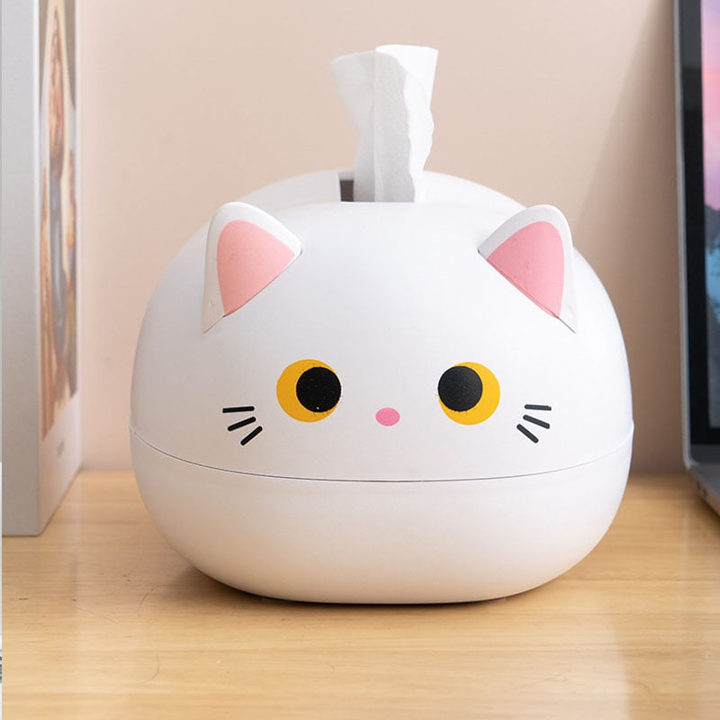 BowLift | Cat Shaped Desktop Tissue Box