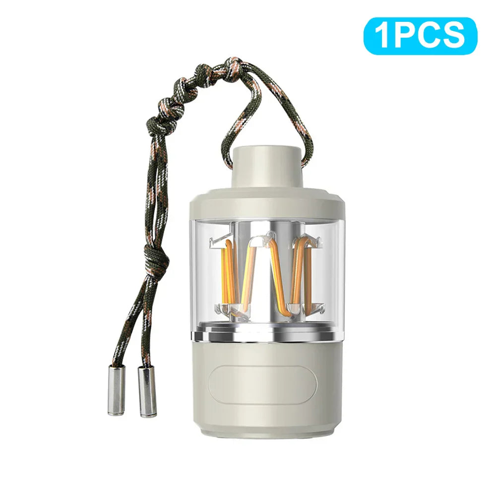 BowLift | Lumenity Camping Lamp | 360° Light & Power Bank | Solar & USB-C | Compact & Rechargeable
