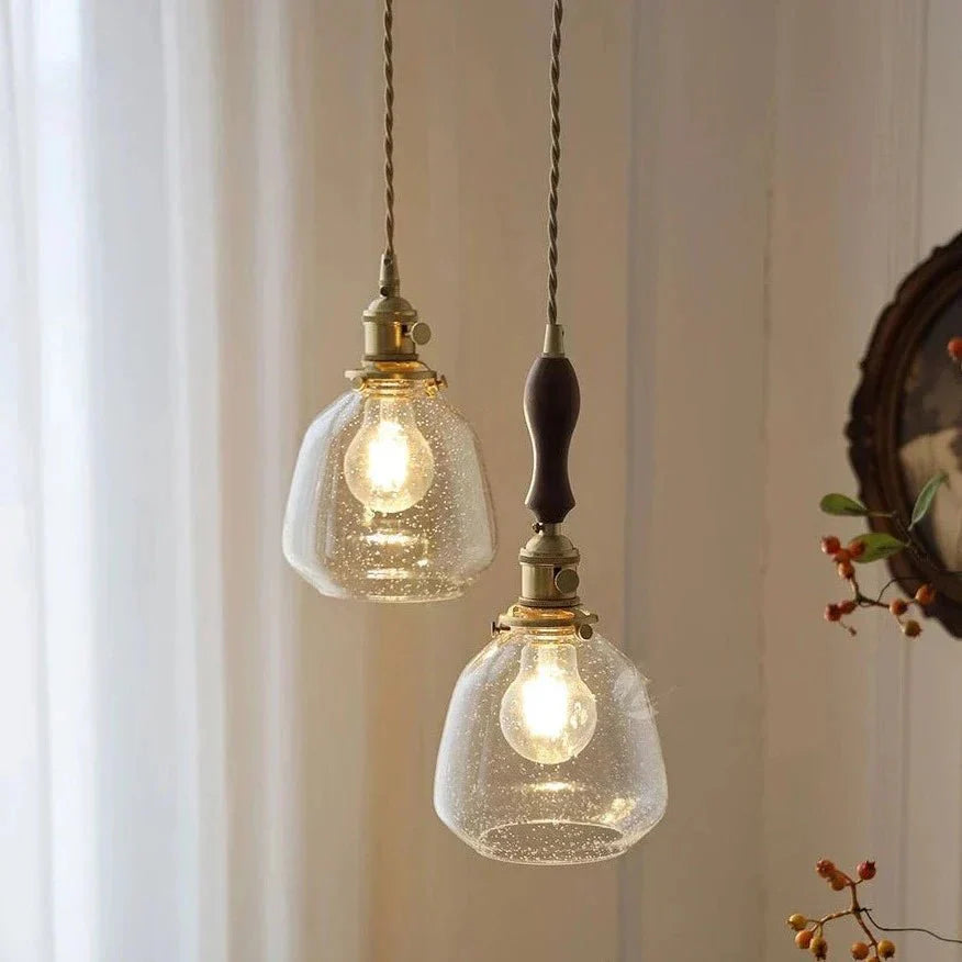 BowLift | NostalgiaLuxe - Elegant vintage glass lamp - Sophisticated ambiance guaranteed