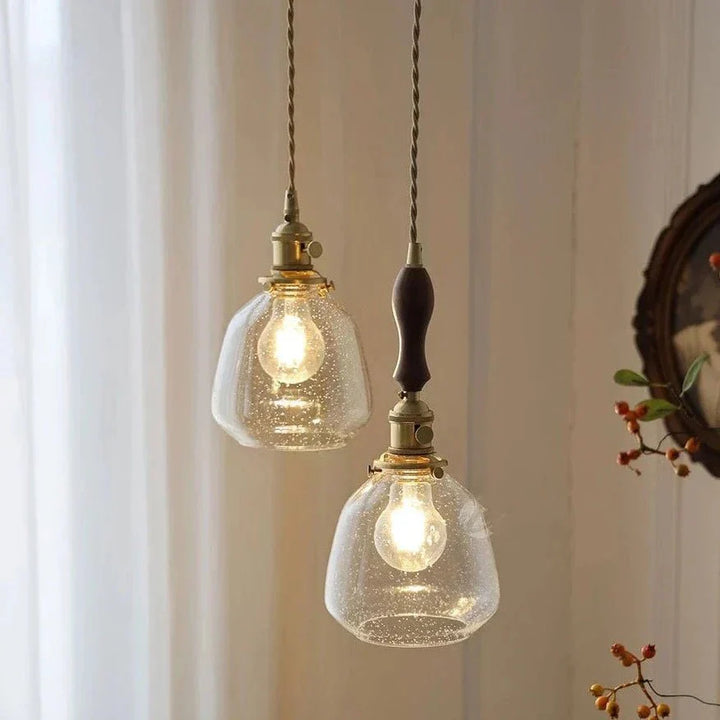 BowLift | NostalgiaLuxe - Elegant vintage glass lamp - Sophisticated ambiance guaranteed