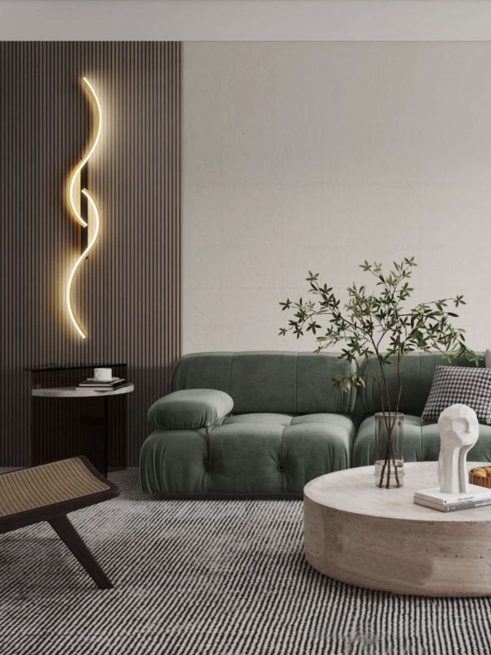 BowLift | GlowCraft LED Wall Light – Modern Design