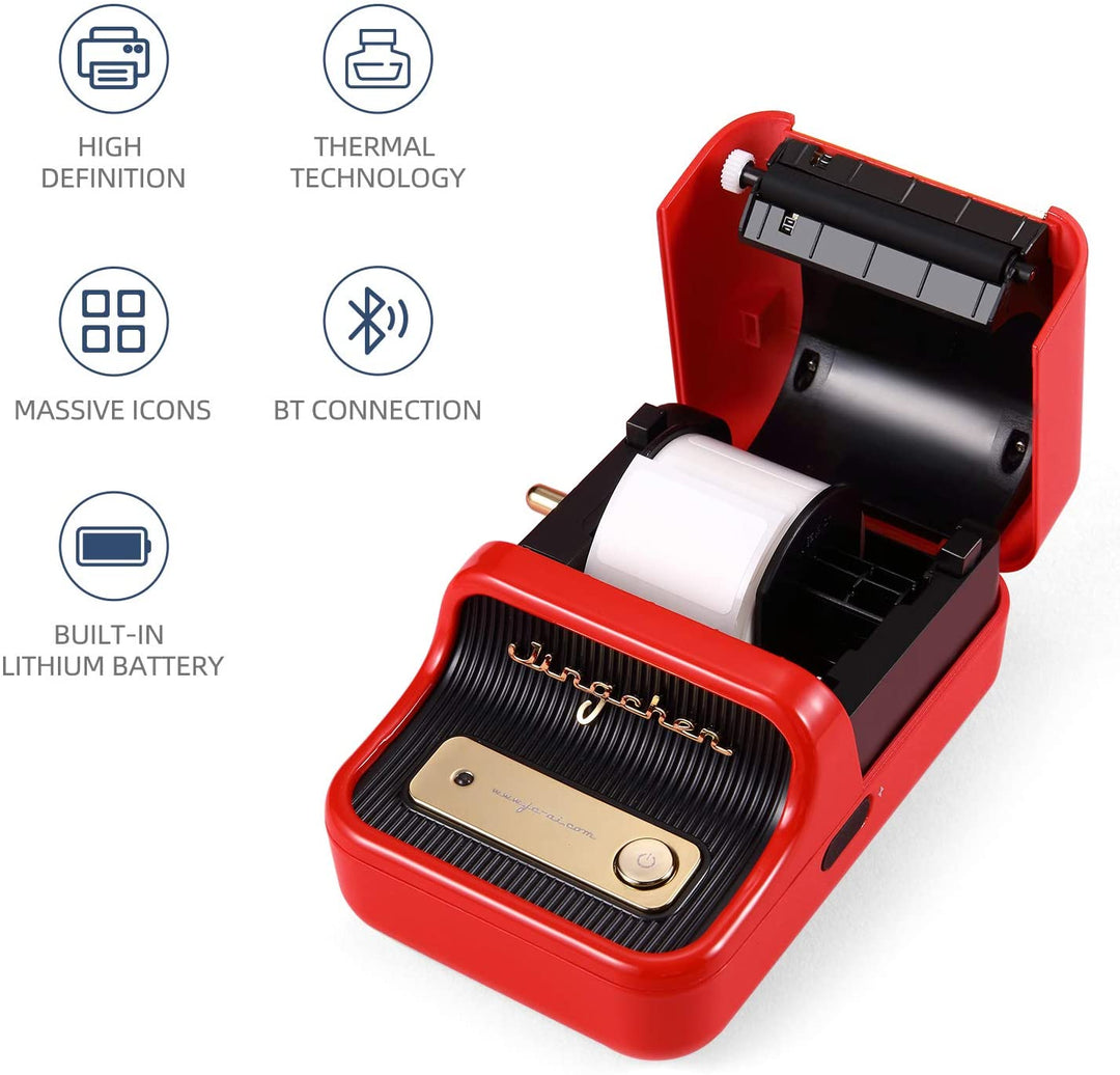 BowLift | Mini Wireless Label Thermal Printer