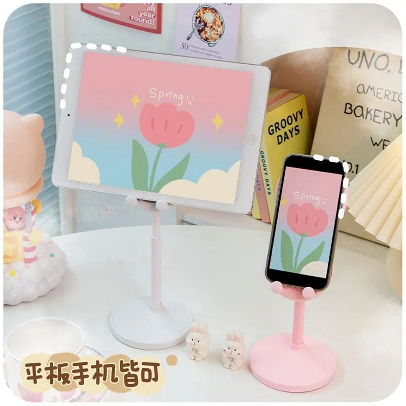 BowLift | HoppelStand Handy Holder | Height Adjustable & Tiltable | Cute Rabbit Design | For Phone & Tablet