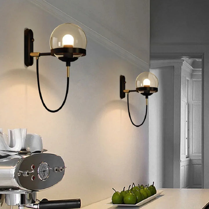 Nordic modern wall lamp