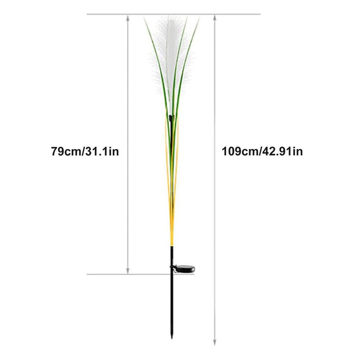 BowLift | Solar Reed Waterproof Fiber Patio Lights
