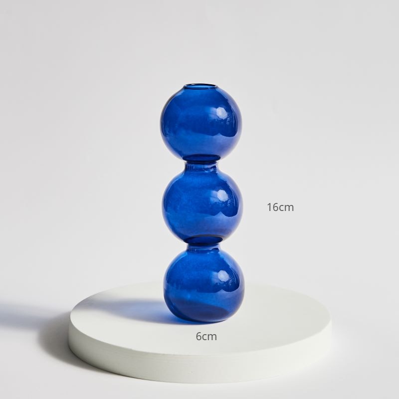 Layered Globe Glass Vase | Bowlift