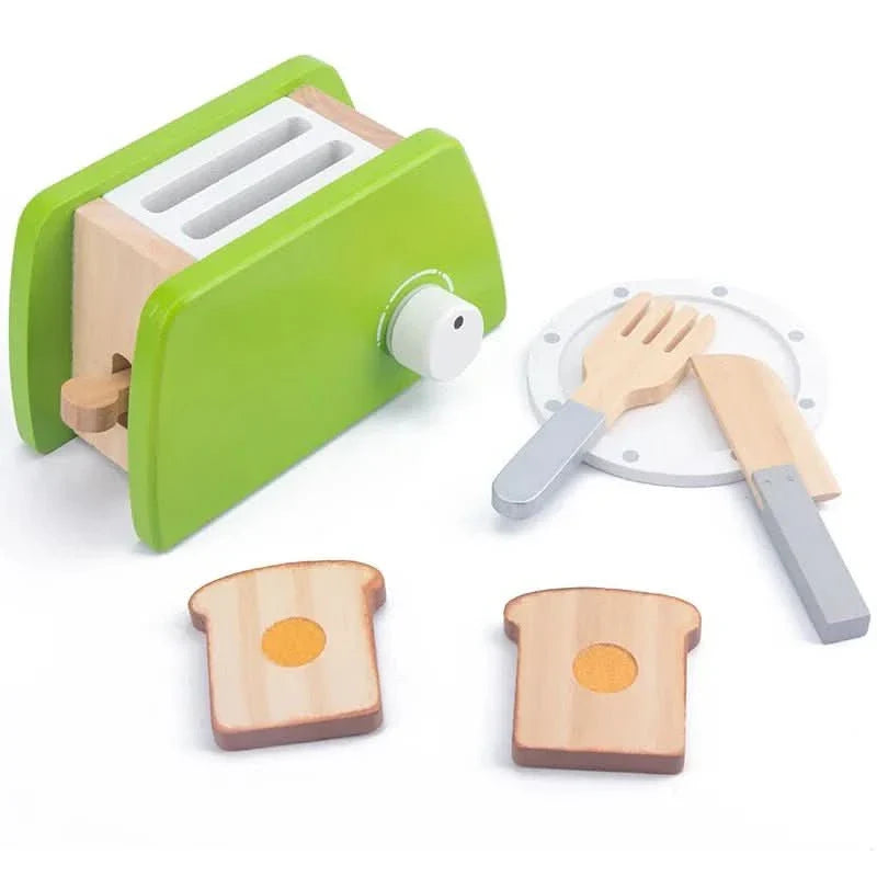BowLift | Premium wooden play kitchen with blender, toaster & coffee machine