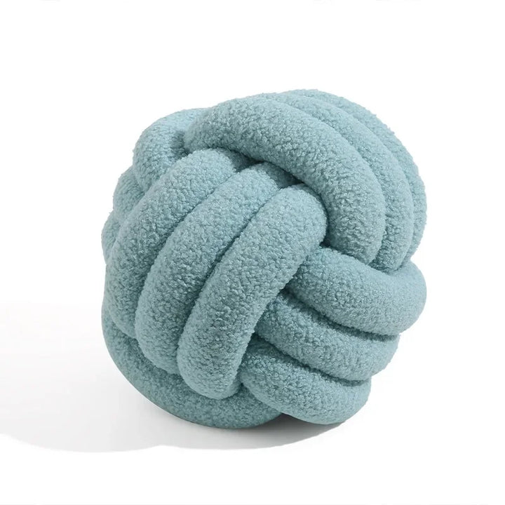 Boucle Rope Knot Ball Cushion | Bowlift