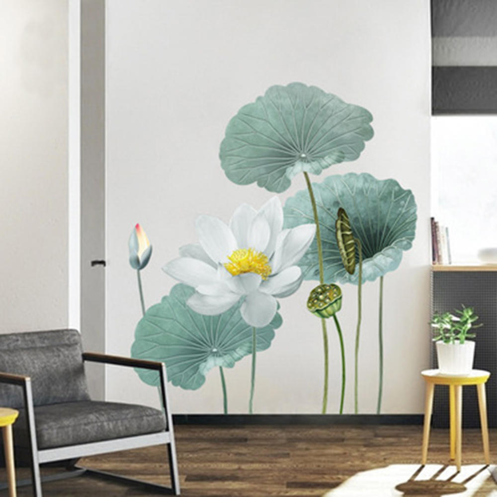 BowLift | Modern Blossom Lotus Self-Adhesive Wall Sticker