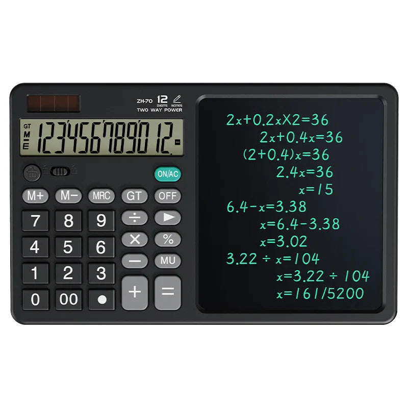 BowLift | Portable Scientific LCD Notepad Calculator