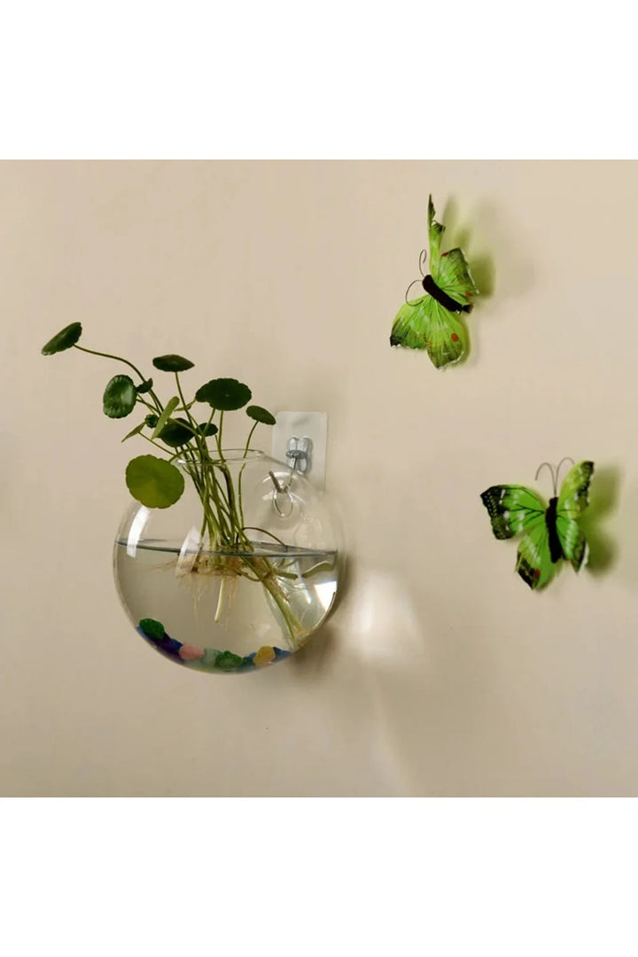 Glass wall vase | Bowlift