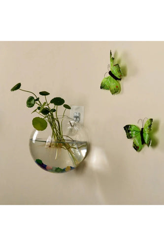 Glass wall vase | Bowlift