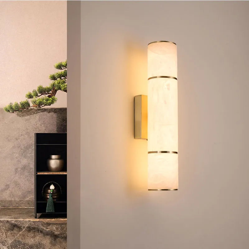 BowLift | Sophisticated Stone Wall Lamp