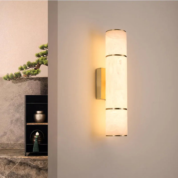 BowLift | Sophisticated Stone Wall Lamp