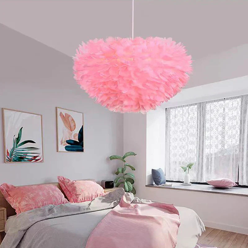 Cloud Like Realistic Feather Chandelier | Bowlift