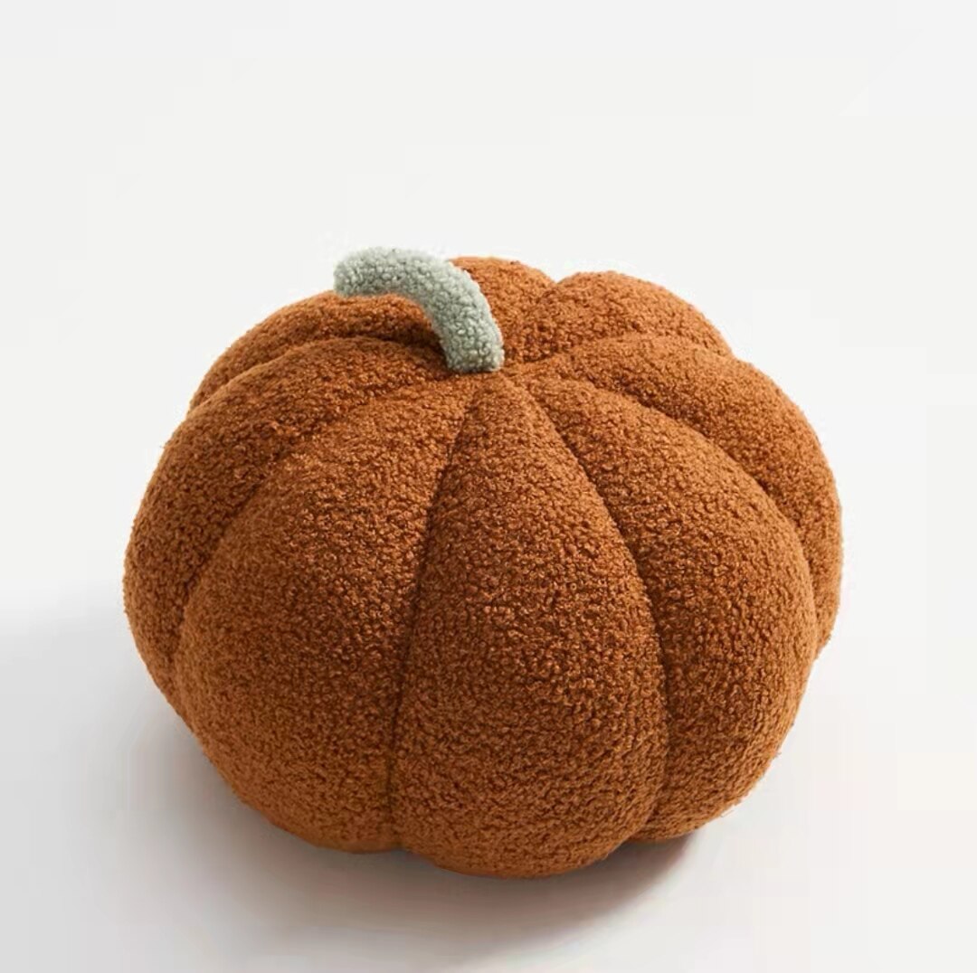 Fluffy Pumpkin Cushion | Bowlift