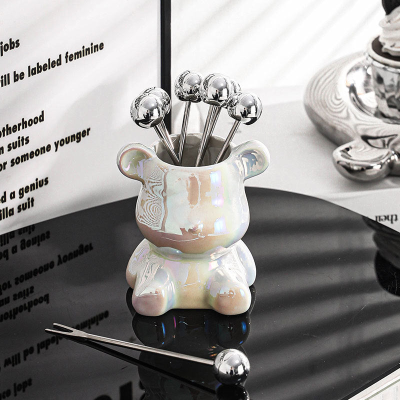 Nordic Tiny Bear Food Fruit Holder | Bowlift
