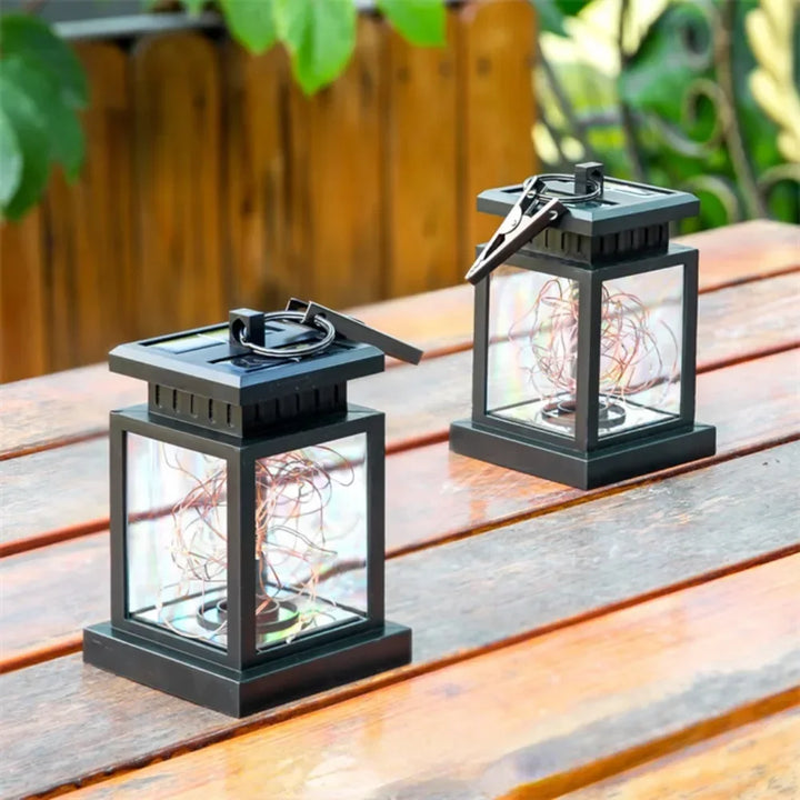 BowLift | Solar LED Lantern with Fairy Lights – Decorative Garden Lamp for Outdoors and Terrace
