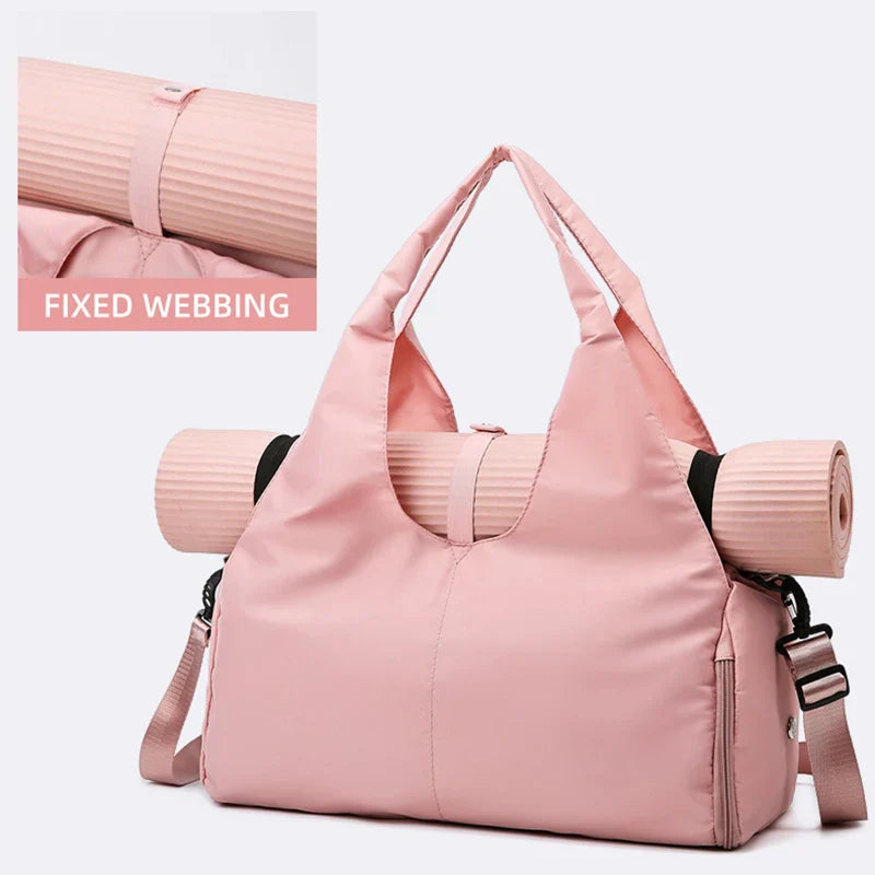 BowLift | Women Gym Handbag With Shoe Compartment