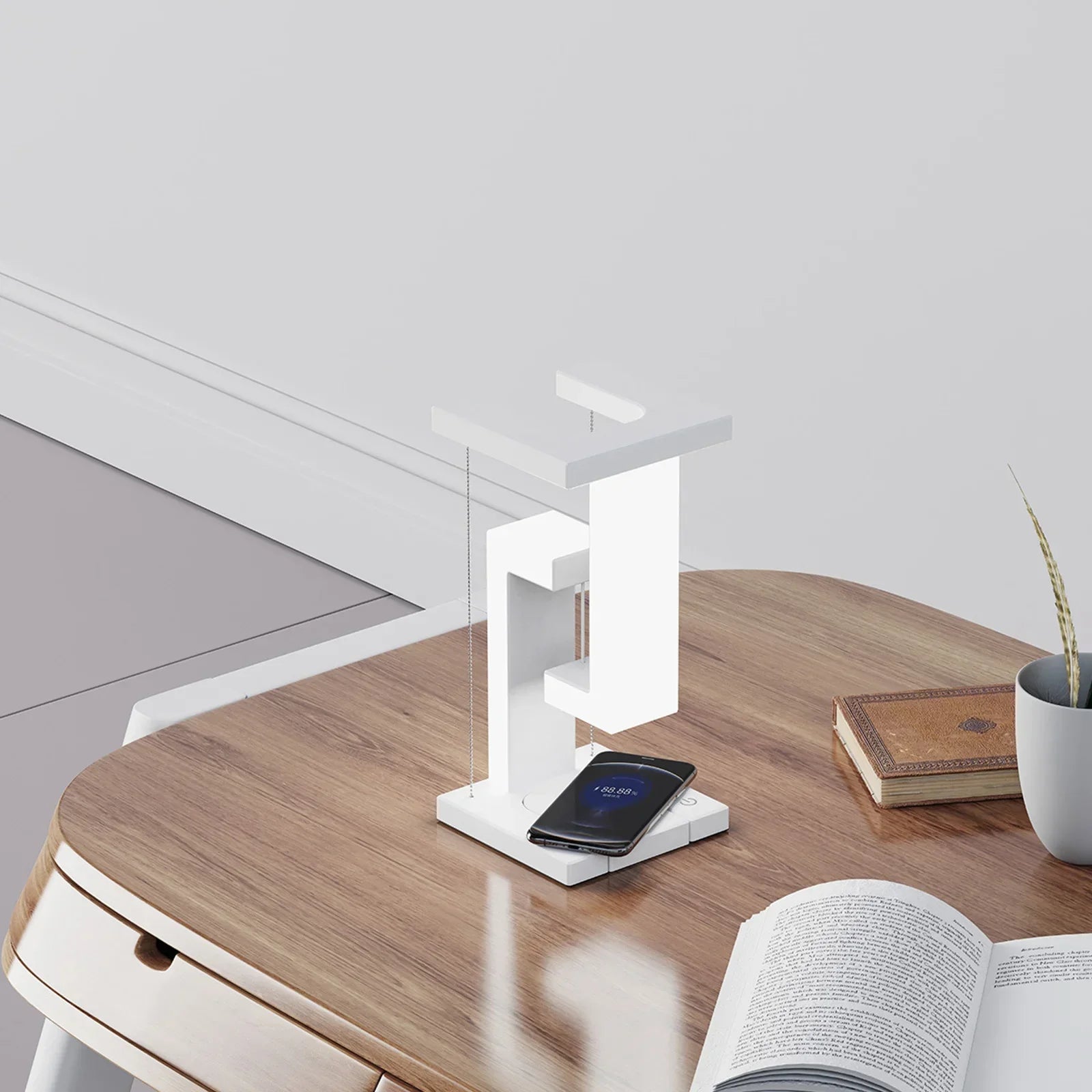 BowLift | Anti Gravity Orbit Wireless Charging Night Lamp