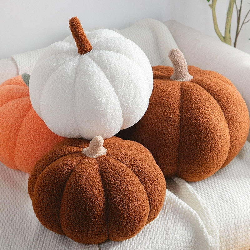 Soft Pumpkin Plush Halloween Pillows | Bowlift