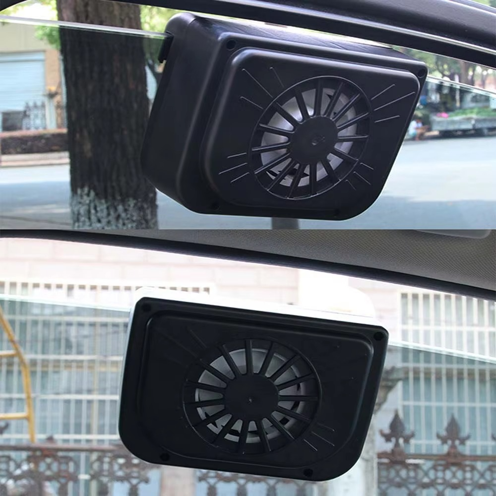 Solar-Powered Car Ventilation Fan for Odor and Smoke Elimination | Bowlift
