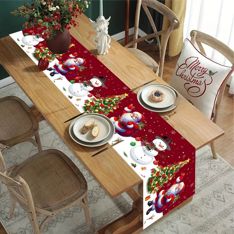 BowLift | Christmas Table Runner Festivia | 180×35 cm | Elegant & Festive | Table Decoration for Christmas & New Year 2025/2026