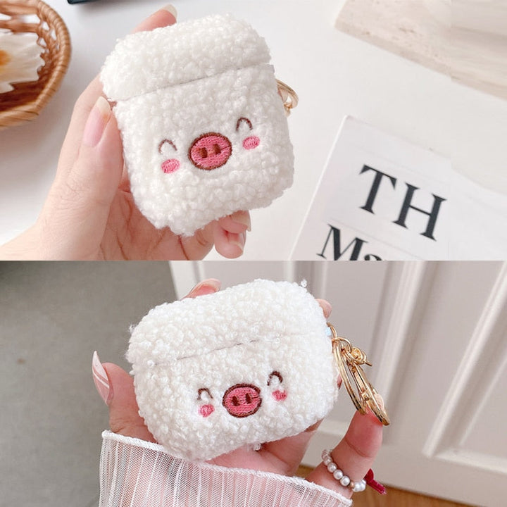 BowLift | Fluffy Dog AirPods Case