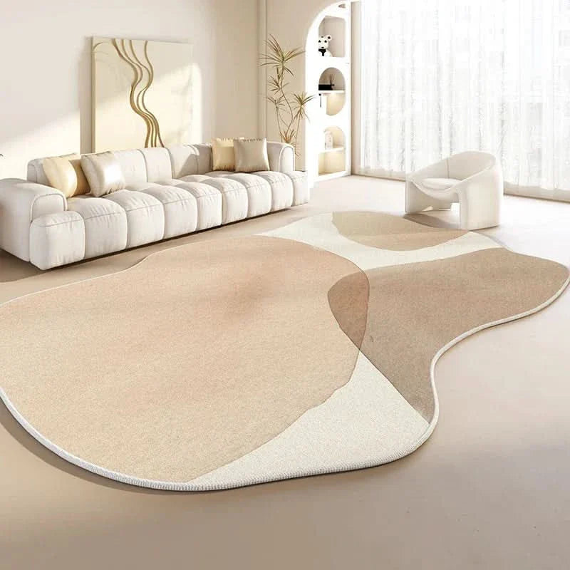 BowLift | Japanese Style Irregular Plush Rug with Non-Slip Backing