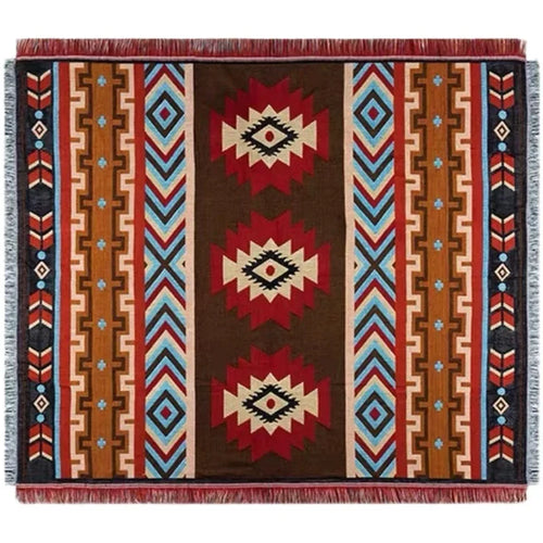 BowLift | Outdoor Bohemian Picnic Blanket - Moisture-resistant Camping and Picnic Blanket in Ethnic Style