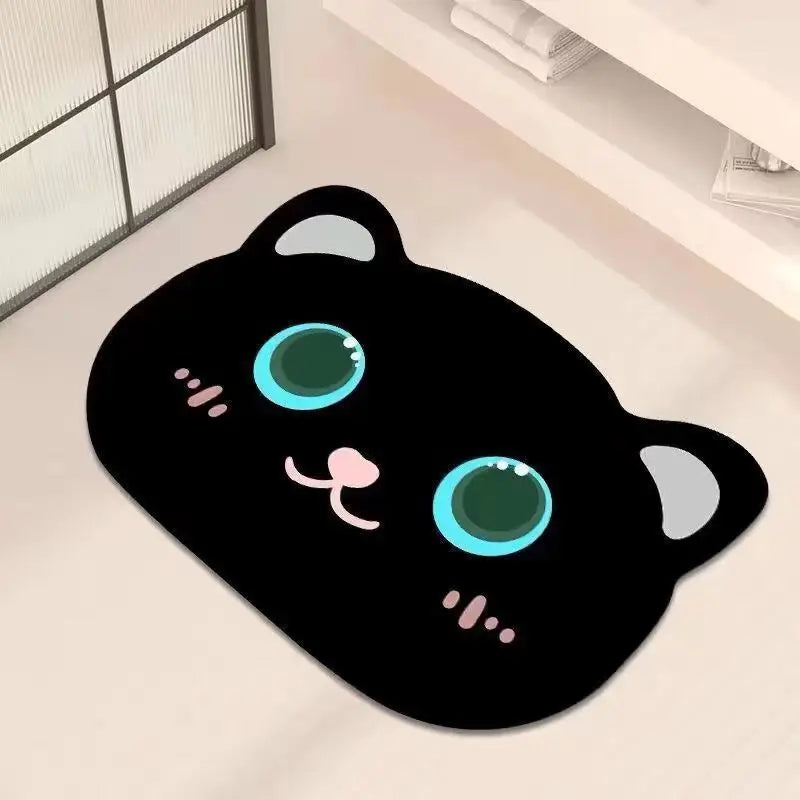 BowLift | Cute Animals Quick-Dry Bathroom Mat