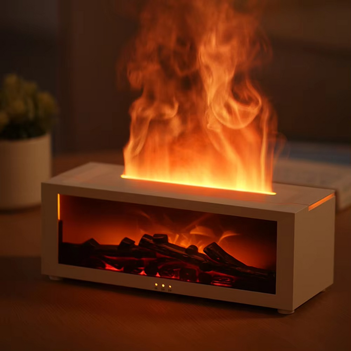 BowLift | Simulated Flame Aromatherapy Diffuser and Air Humidifier with Timer