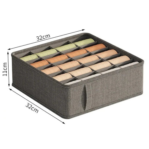 BowLift | ClarityBox Wardrobe Organizer | Collapsible & Space-Saving | High-Quality Non-Woven Fabric Material
