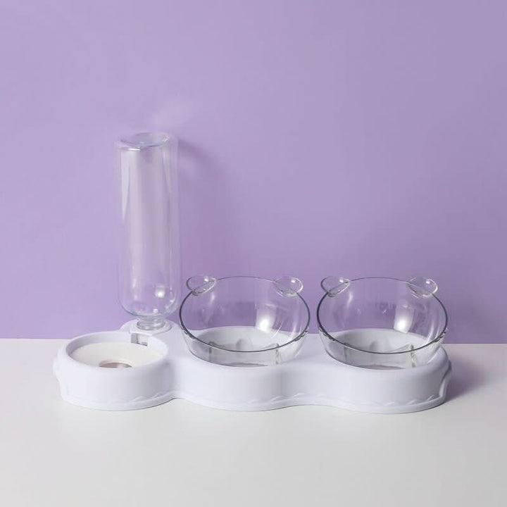 BowLift | 3-in-1 Feeding Station with Water Dispenser & Elevated Bowl