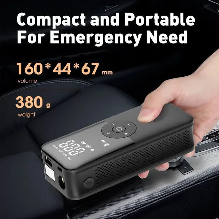 BowLift | Portable rechargeable air pump with 150 PSI for car & bike