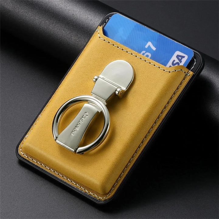 BowLift | Leather Magsafe Phone Wallet Holder