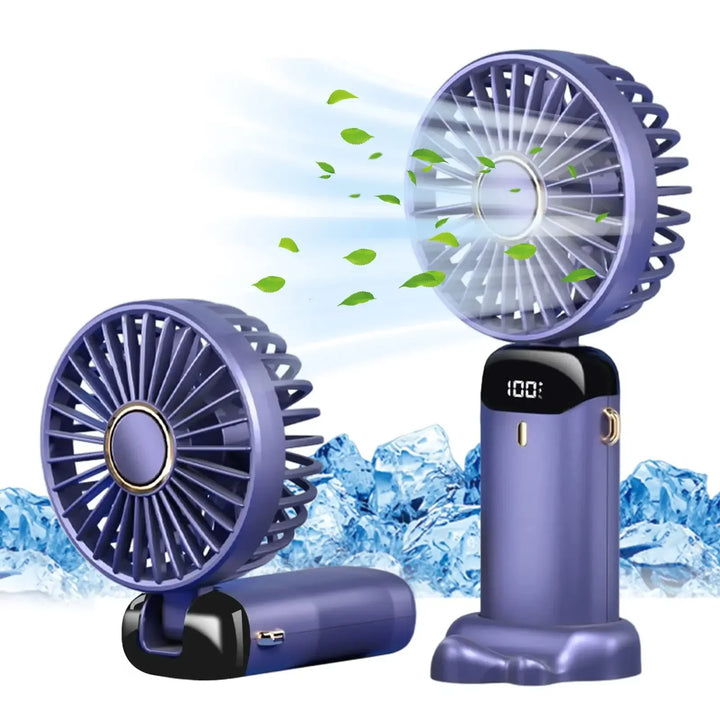 Electric Fan Portable Air Conditioner Mini Cooler Rechargeable Neck Fans for Home Free Shipping Hand Usb Conditioning Blades | Bowlift