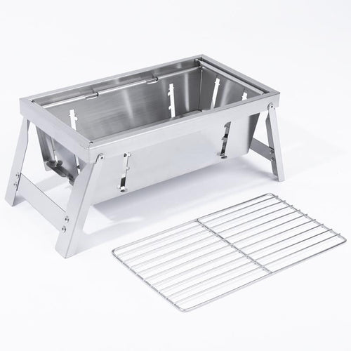 BowLift | Ultimate Camping Style Stainless Steel Foldable Grill