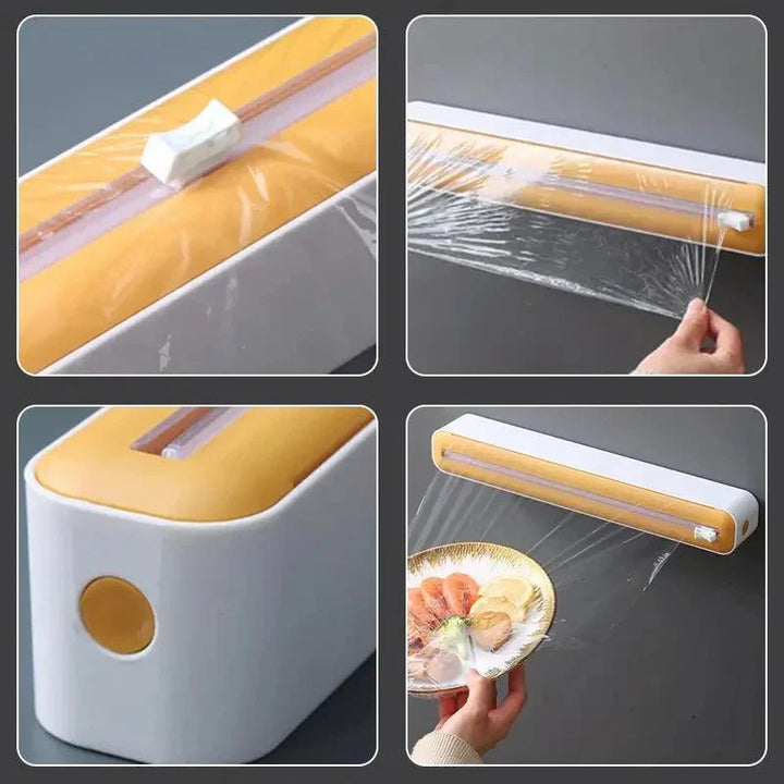 BowLift | Film dispenser with knife for easy cutting of food and aluminum foil
