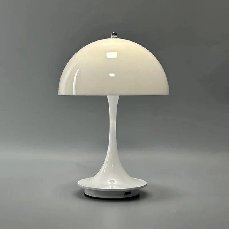 Mushroom 3-Colors-Dimmable Rechargeable LED-Table Lamps Bowlift