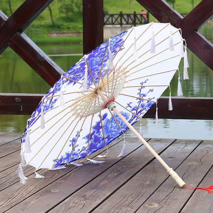 Bamboo Handmade Vintage Paper Umbrella | Bowlift