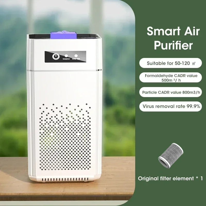 BowLift | Compact air purifier with HEPA filter - BreezeMini