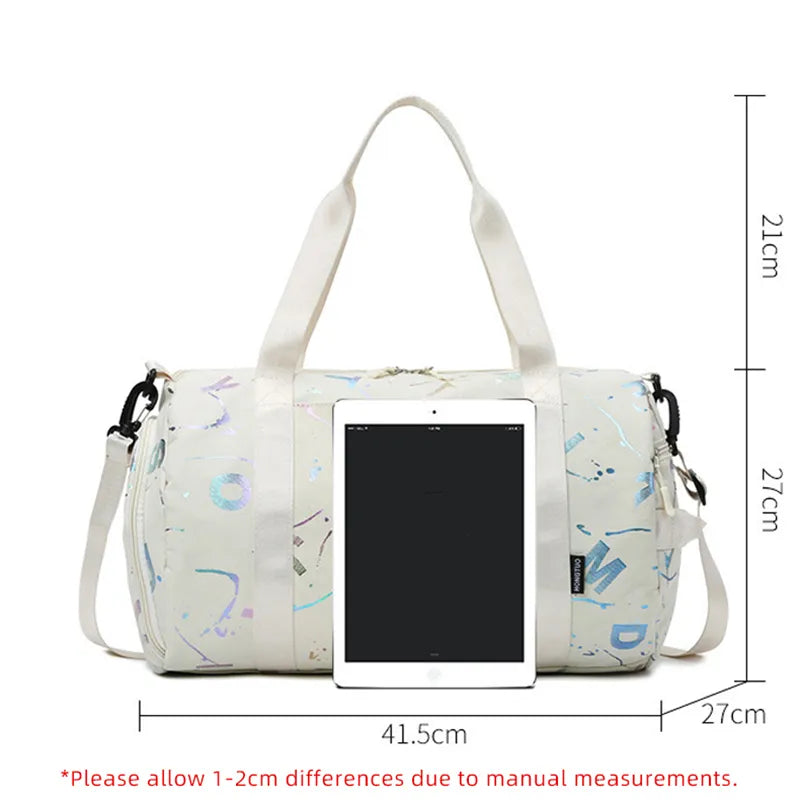 FlexiZen Sports bag with shoe compartment and stylish design – Water-repellent | Bowlift