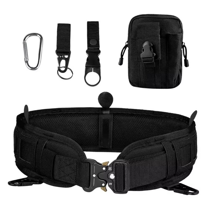 BowLift | Outdoor Tactical Belt, Multi Functional Nylon Training Belt Set