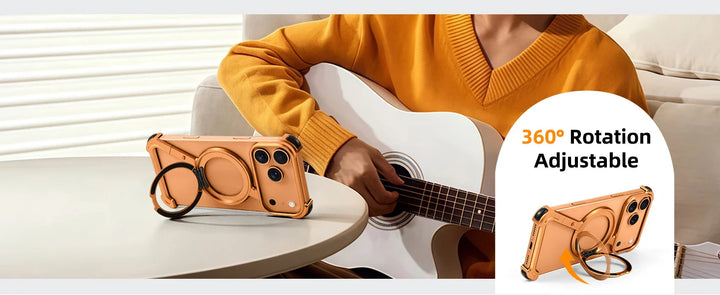 BowLift | Metal Shockproof Z Case for iPhone