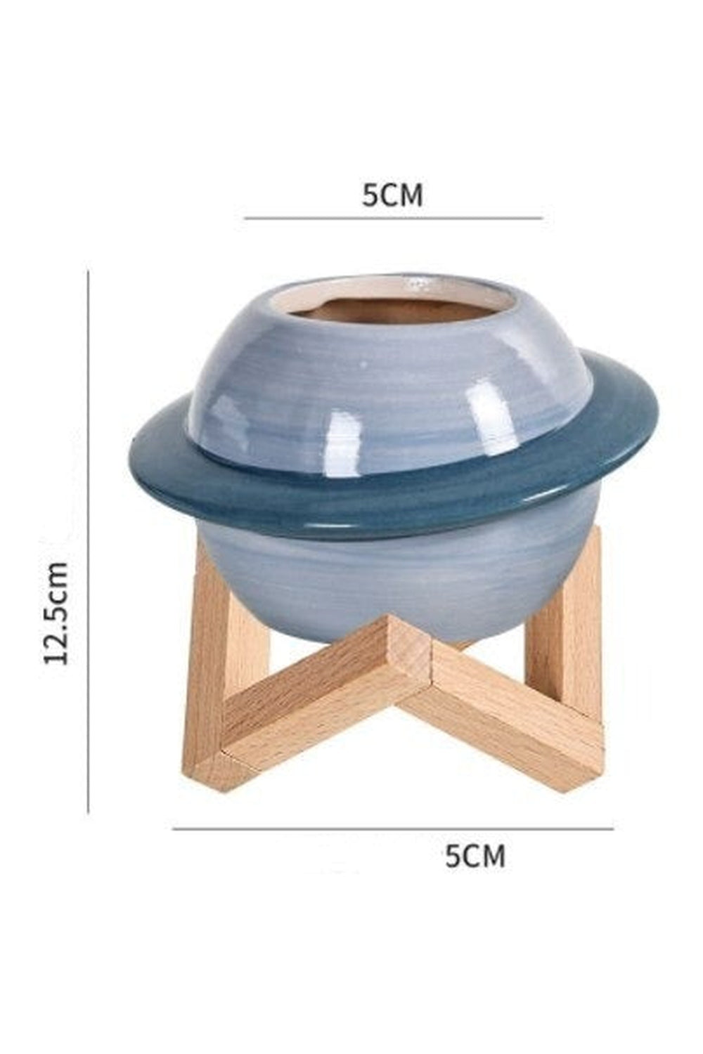 Motif ceramic pot for succulents | Bowlift